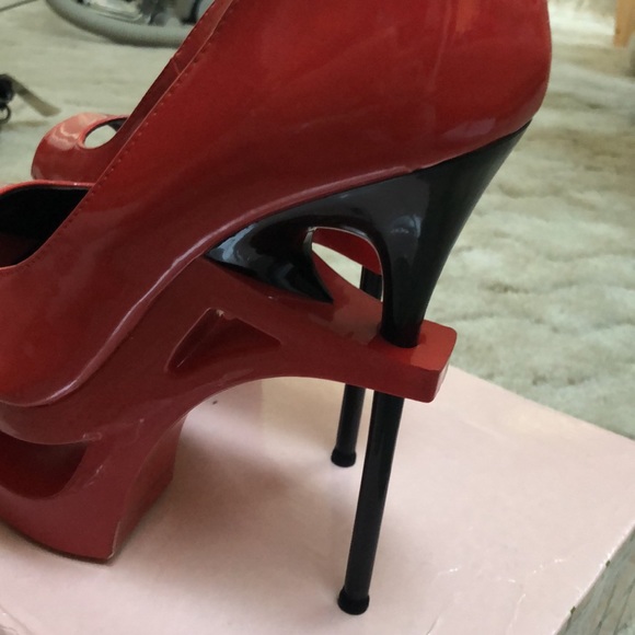 Orange Heels - Picture 2 of 9